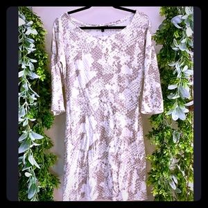 Snake skin dress